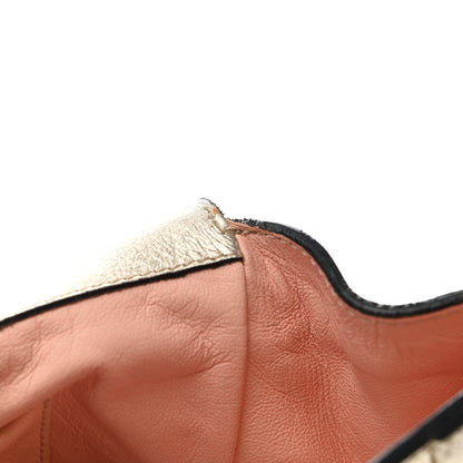 Chloe Metallic Grained Calfskin Small Elsie Shoulder Bag Light Gold 10 of 13