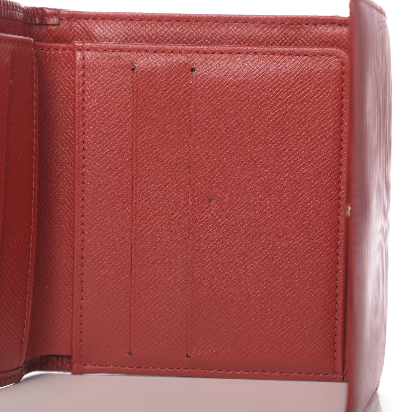 Epi Elise Wallet Castillan Red