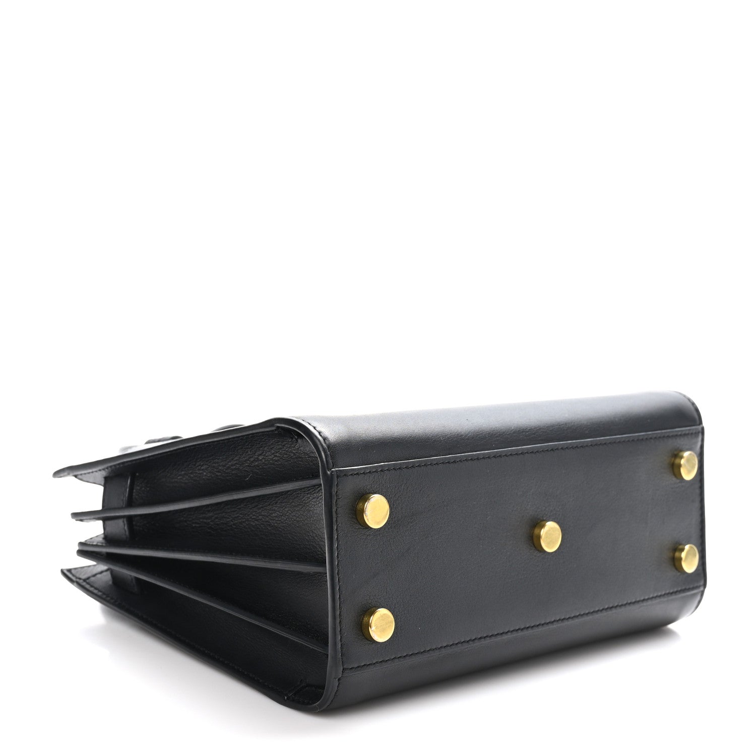 Saint Laurent Grained Calfskin Nano Sac De Jour Black 4 of 10