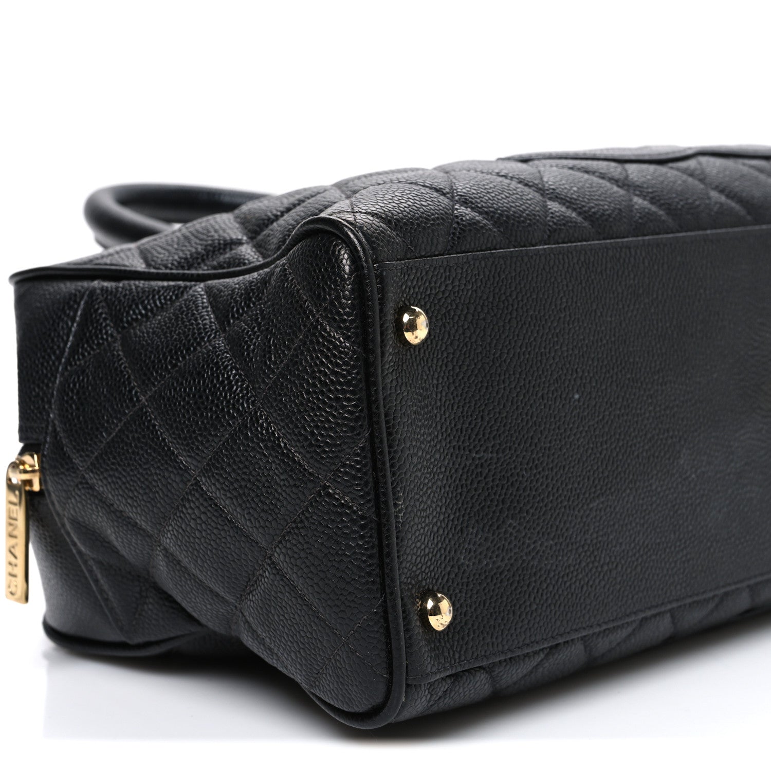 Chanel Caviar Quilted Large Bowler Black 9 of 10