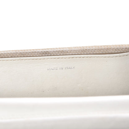 Chanel Caviar Timeless CC Wallet on Chain WOC White 6 of 13
