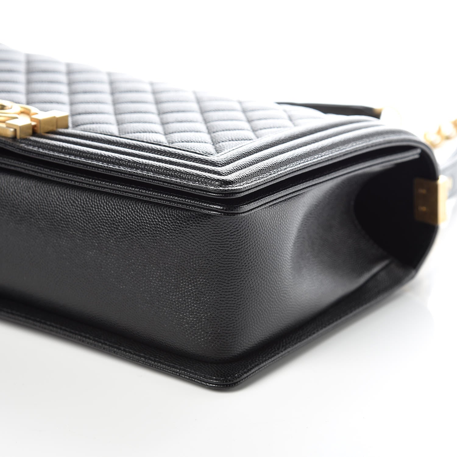 Chanel Caviar Quilted New Medium Boy Flap Black 9 of 9