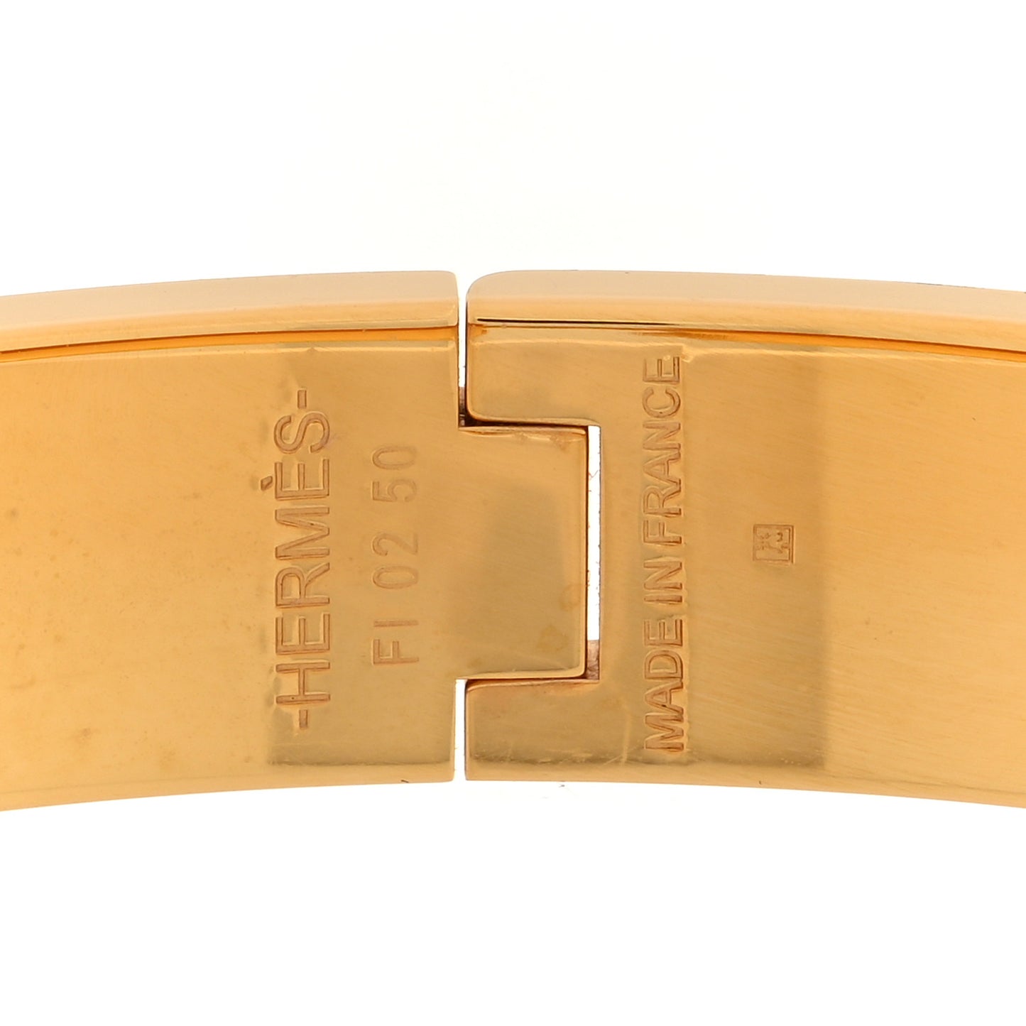Enamel Narrow Space Derby Clic Clac H Bracelet PM Indigo Multicolor