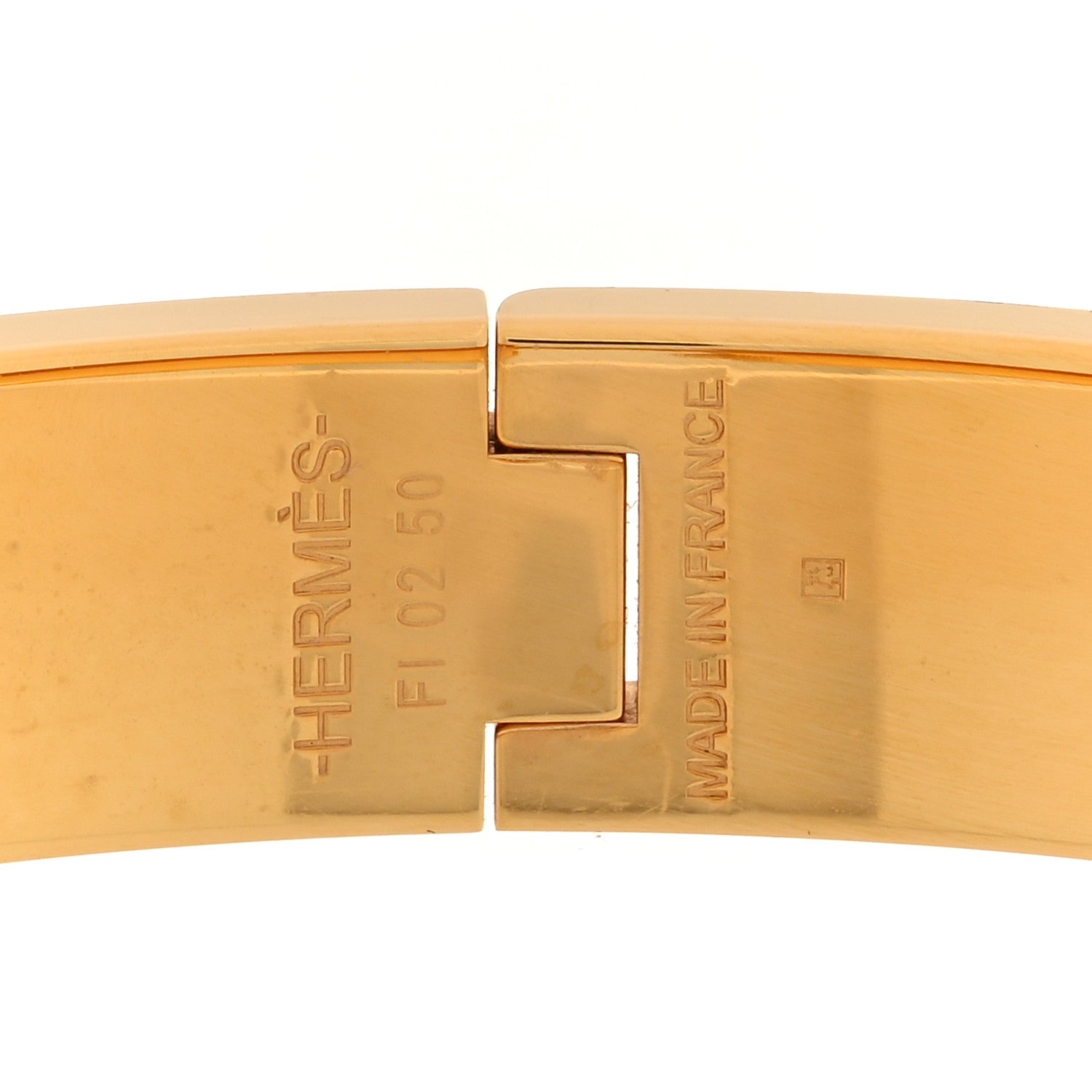 Hermes Enamel Narrow Space Derby Clic Clac H Bracelet PM Indigo Multicolor 4 of 5