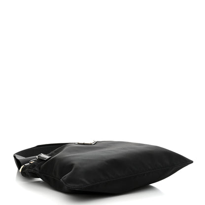 Prada Nylon Vela Flat Messenger Bag Black 4 of 10