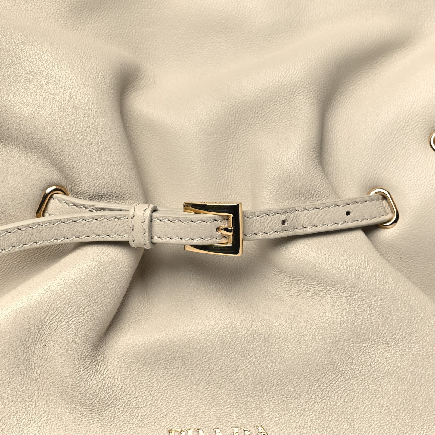 Nappa Small Dada Shoulder Bag Ivory