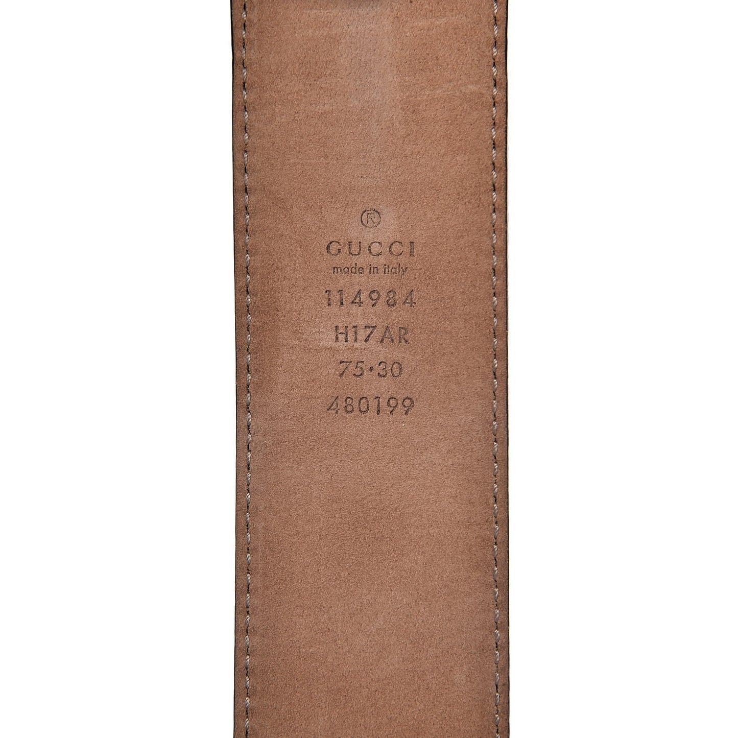Calfskin Web Interlocking G Belt 75 30 Navy