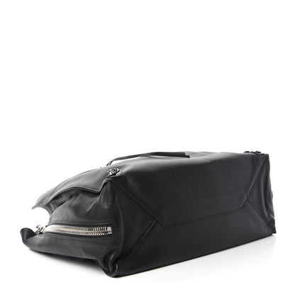 Balenciaga Supple Calfskin Papier A4 Zip Around Tote Black 4 of 10