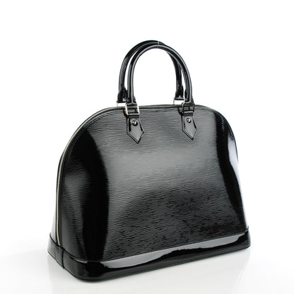 Louis Vuitton Electric Epi Alma MM Black 3 of 7