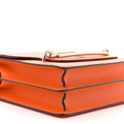 Hermes Evercolor Mini Sac Roulis Feu 9 of 13