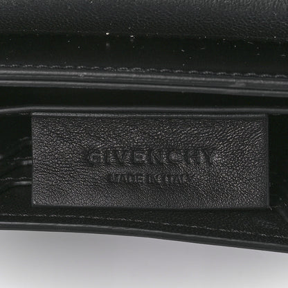 Givenchy Calfskin Bow Cut Chain Wallet Black 5 of 10