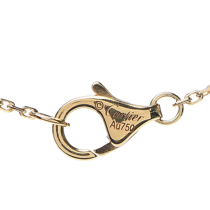 Cartier 18K Yellow Gold Diamond Mother of Pearl XS Amulette de Cartier Pendant Necklace 5 of 6