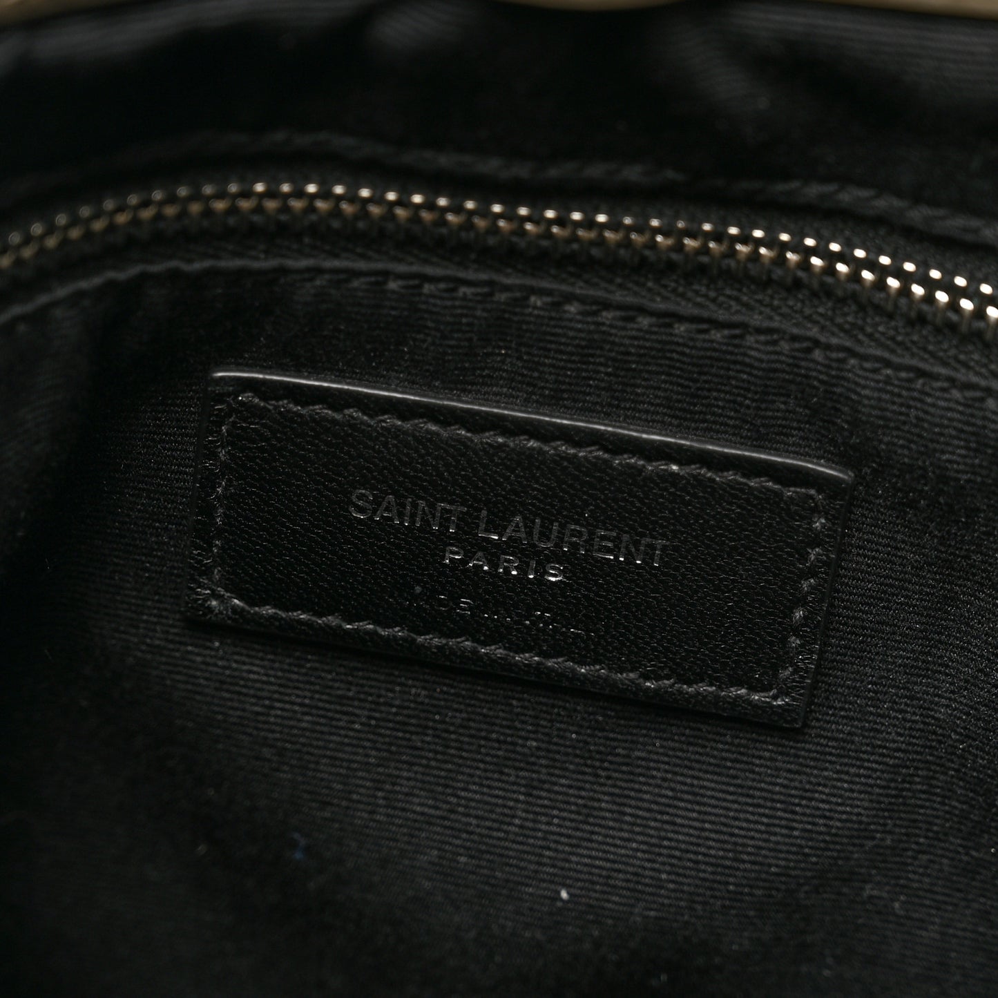 Calfskin Y Quilted Monogram Large Loulou Chain Satchel Storm