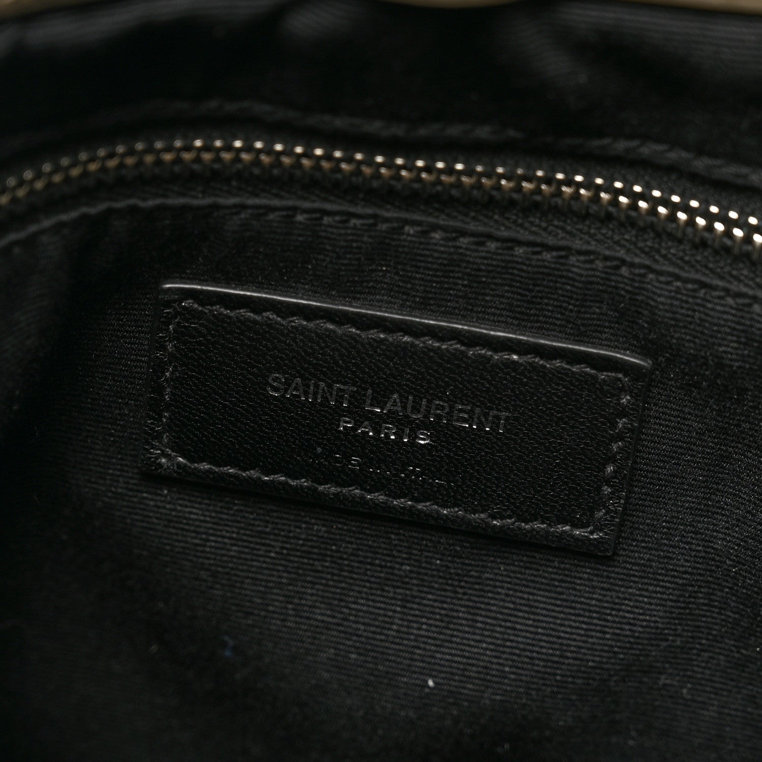 Saint Laurent Calfskin Y Quilted Monogram Large Loulou Chain Satchel Storm 6 of 10