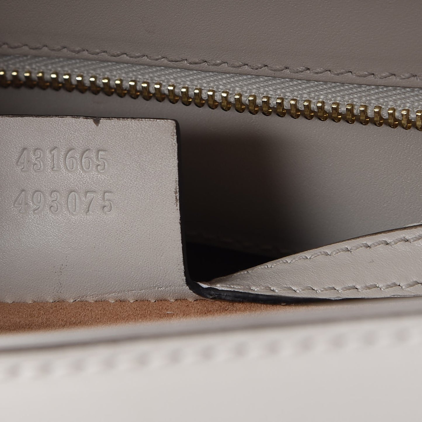 Calfskin Web Medium Sylvie Top Handle Bag White