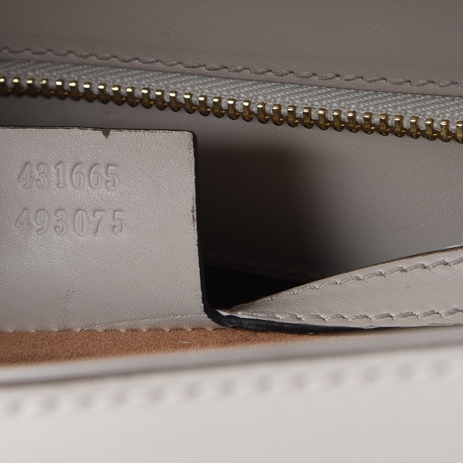 Gucci Calfskin Web Medium Sylvie Top Handle Bag White 8 of 9