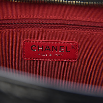 Chanel Aged Calfskin Quilted Medium Gabrielle Hobo Black 6 of 11