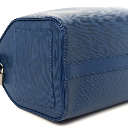 Louis Vuitton Epi Speedy 25 Myrtille 9 of 11