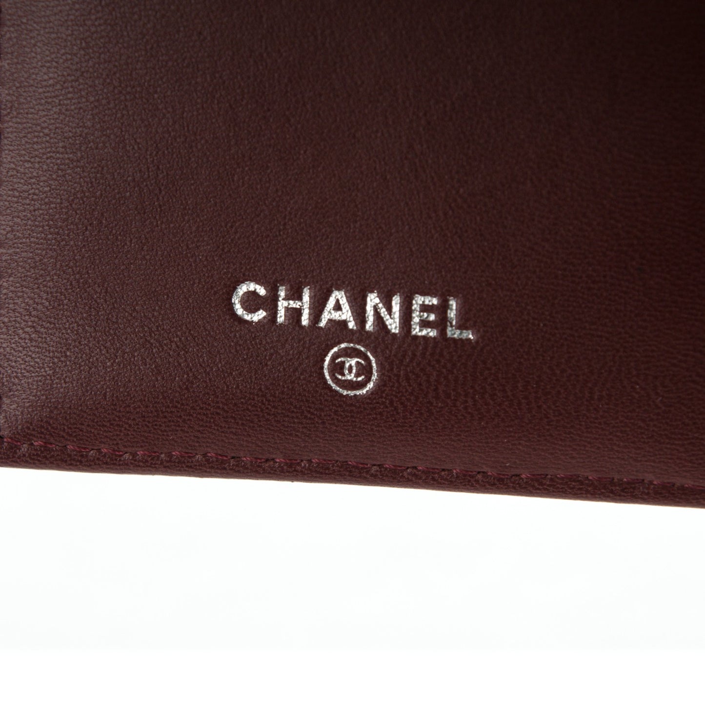 Lambskin Quilted Large Flap Wallet Black