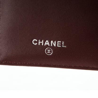 Chanel Lambskin Quilted Large Flap Wallet Black 6 of 8