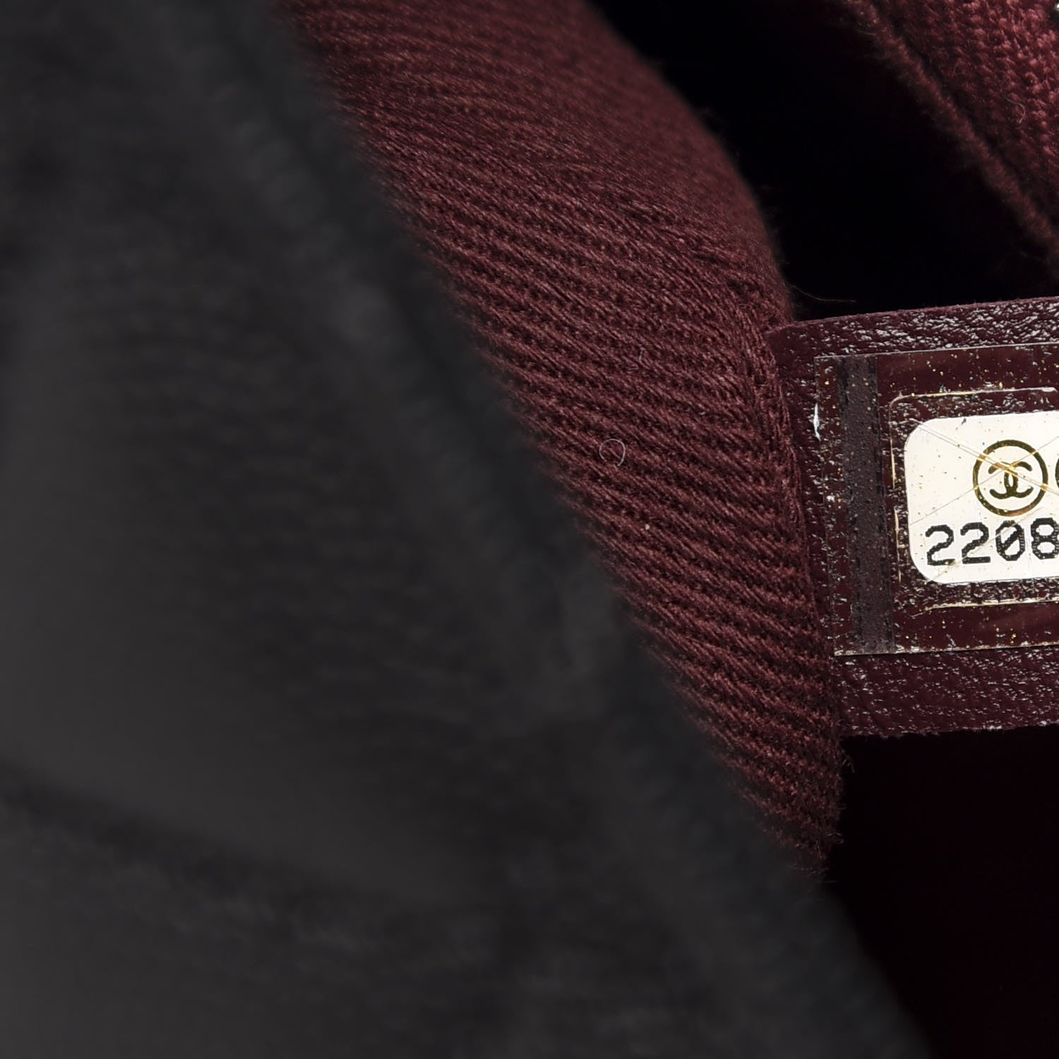 Chanel Caviar Quilted Large Coco Handle Flap Black 10 of 11