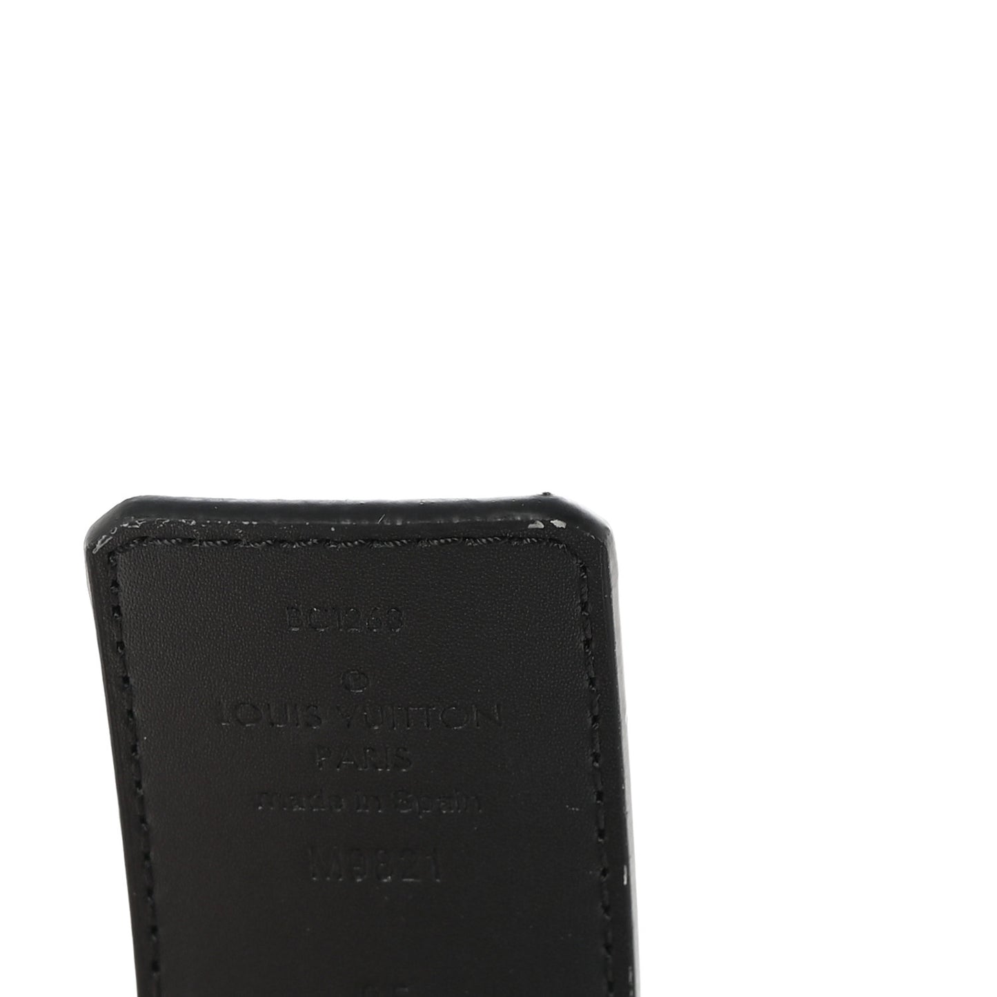Calfskin Monogram 40mm LV Initiales Reversible Belt 95/38 Black