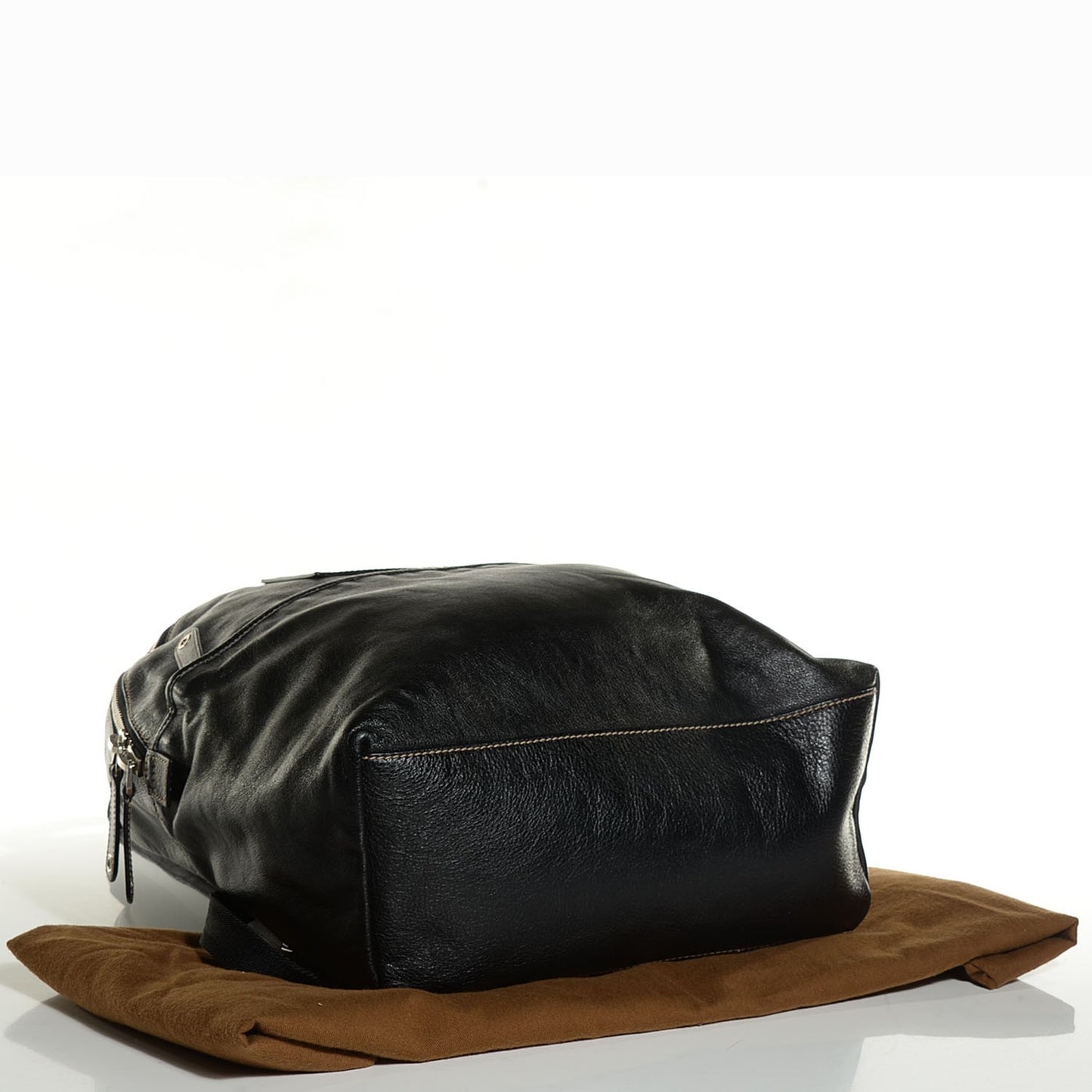 Calfskin Medium Classic Backpack Black