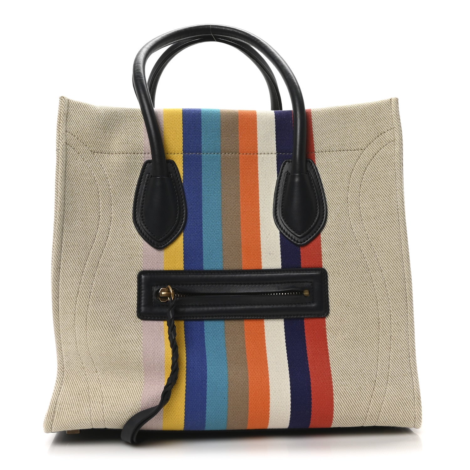 Celine Cotton Canvas Medium Phantom Luggage Multicolor 1 of 9