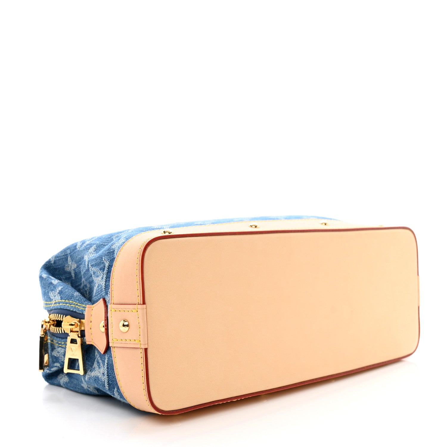 Louis Vuitton Monogram Denim Pochette Cosmetique GM Denim Blue 4 of 6