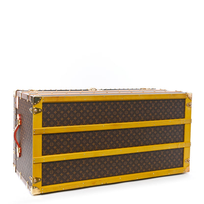 Louis Vuitton Monogram Malle Courrier Lozine Trunk 110 3 of 12