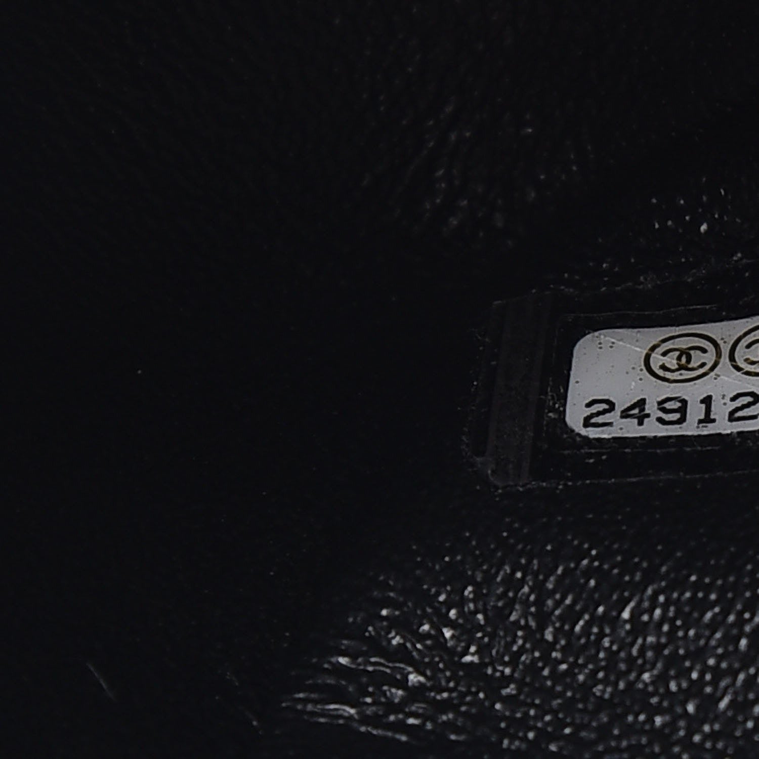 Chanel Lambskin Quilted Mini Rectangular Flap Black 7 of 7