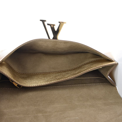 Louis Vuitton Calfskin Neo Sobe Louise EW Clutch Gold 6 of 11