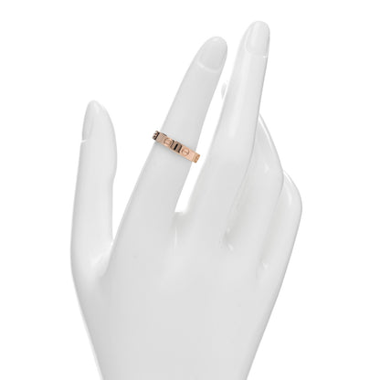 Cartier 18K Pink Gold 3.5mm LOVE Wedding Band Ring 52 6 2 of 5