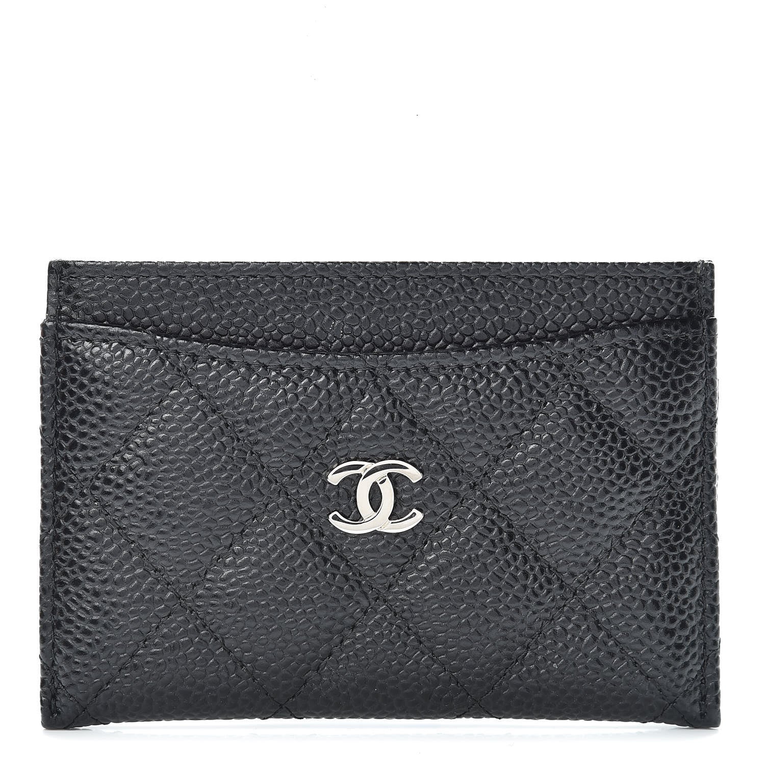 Chanel Caviar Quilted Card Holder Black 1 of 9
