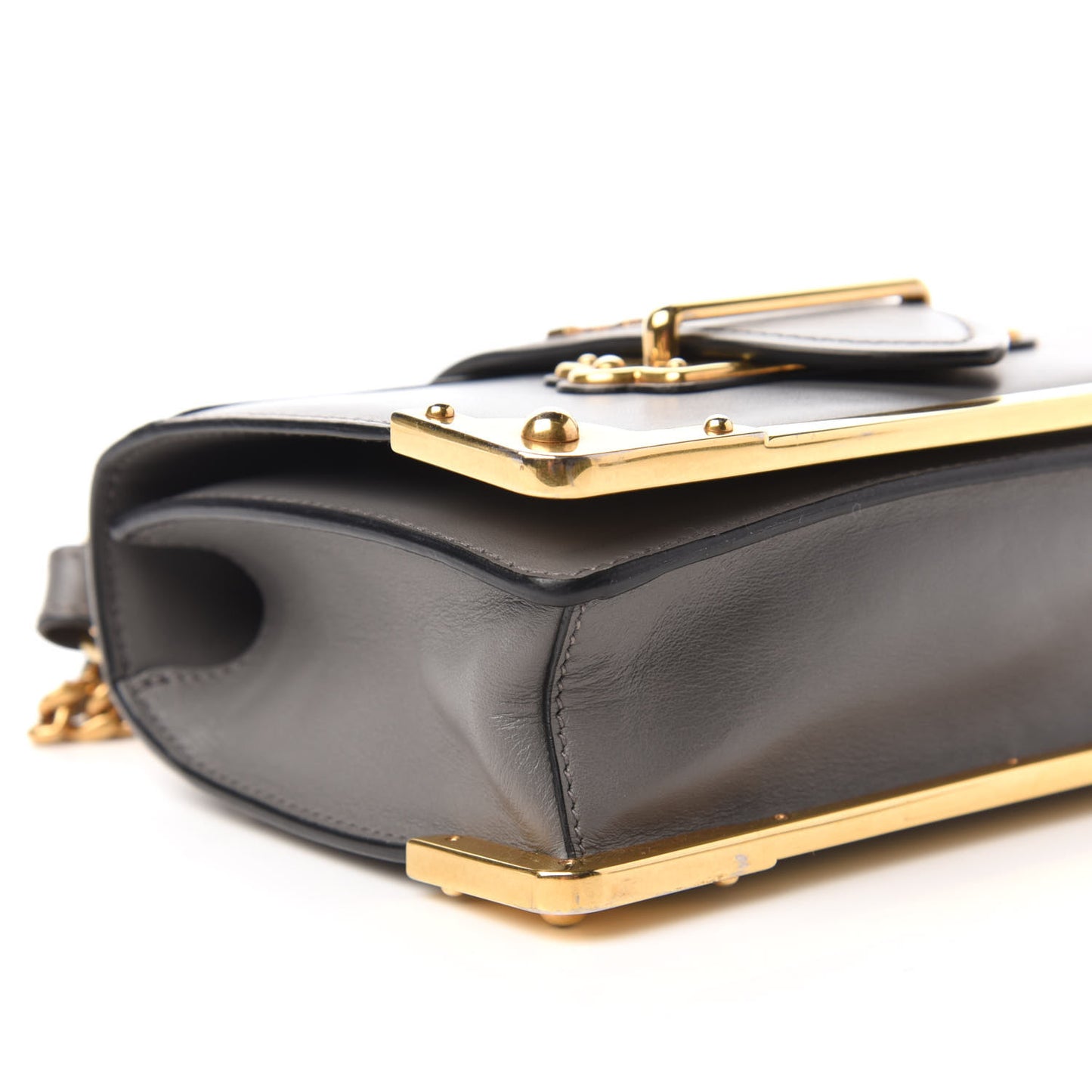 City Calf Saffiano Cahier Bag Marmo