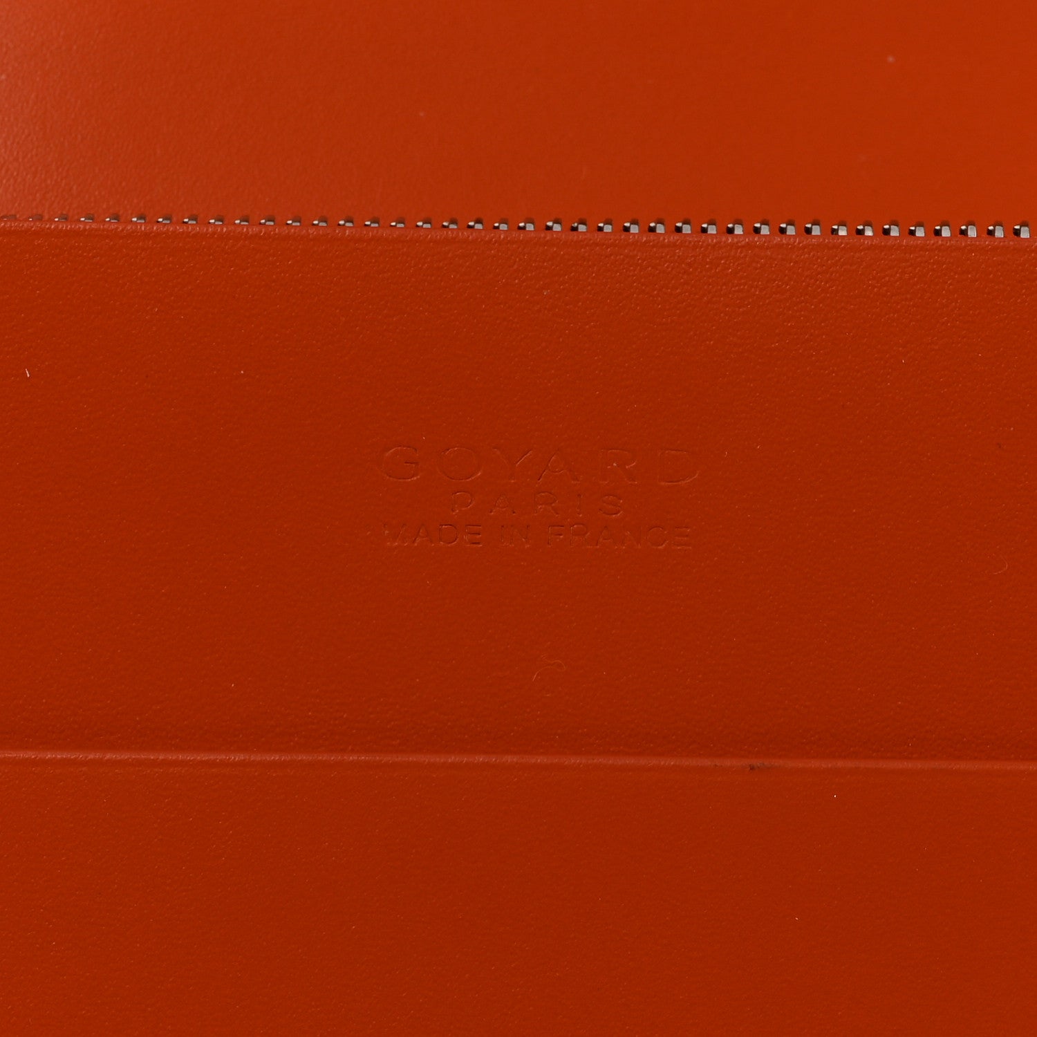 Goyard Goyardine Richelieu Wallet Orange 6 of 7