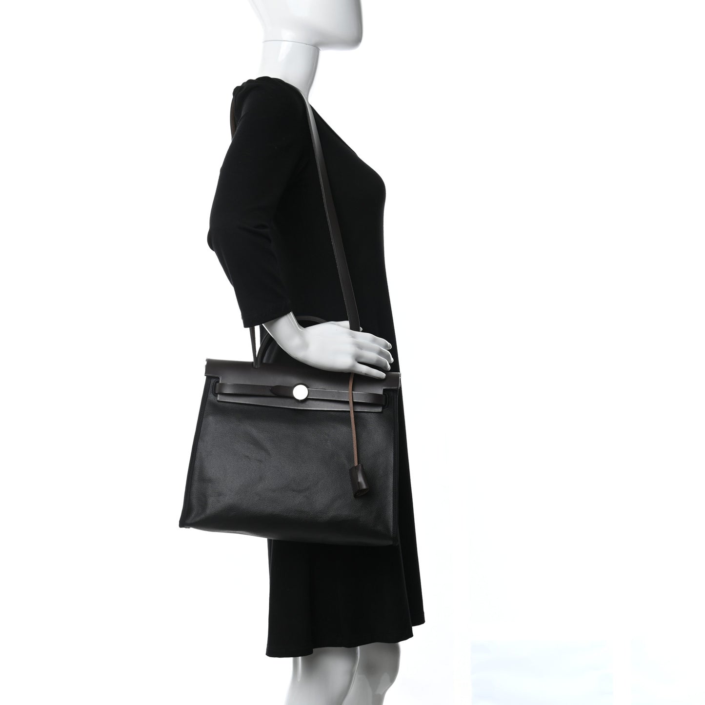 Toile H Berline Vache Hunter Herbag Zip PM 31 Black Ebene