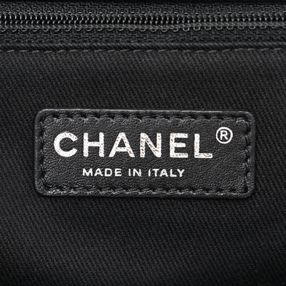 Chanel Goatskin Quilted Large City Rock Flap Black 6 of 12