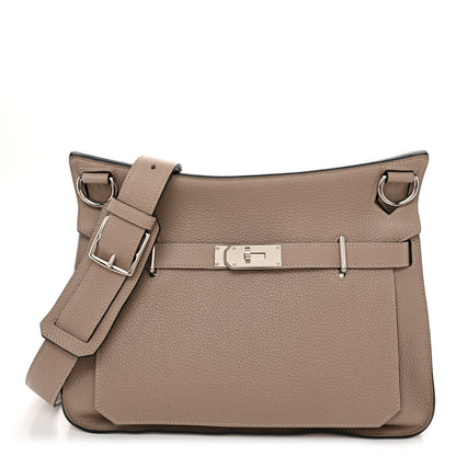 Hermes Taurillon Clemence Jypsiere 34 Gris Tourterelle 1 of 12
