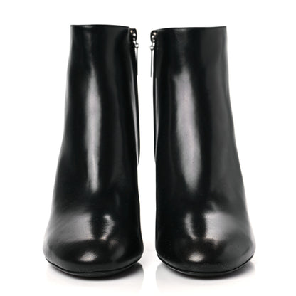 Saint Laurent Nappa Vendome Loulou Ankle Zip Boot 39 Black 2 of 8