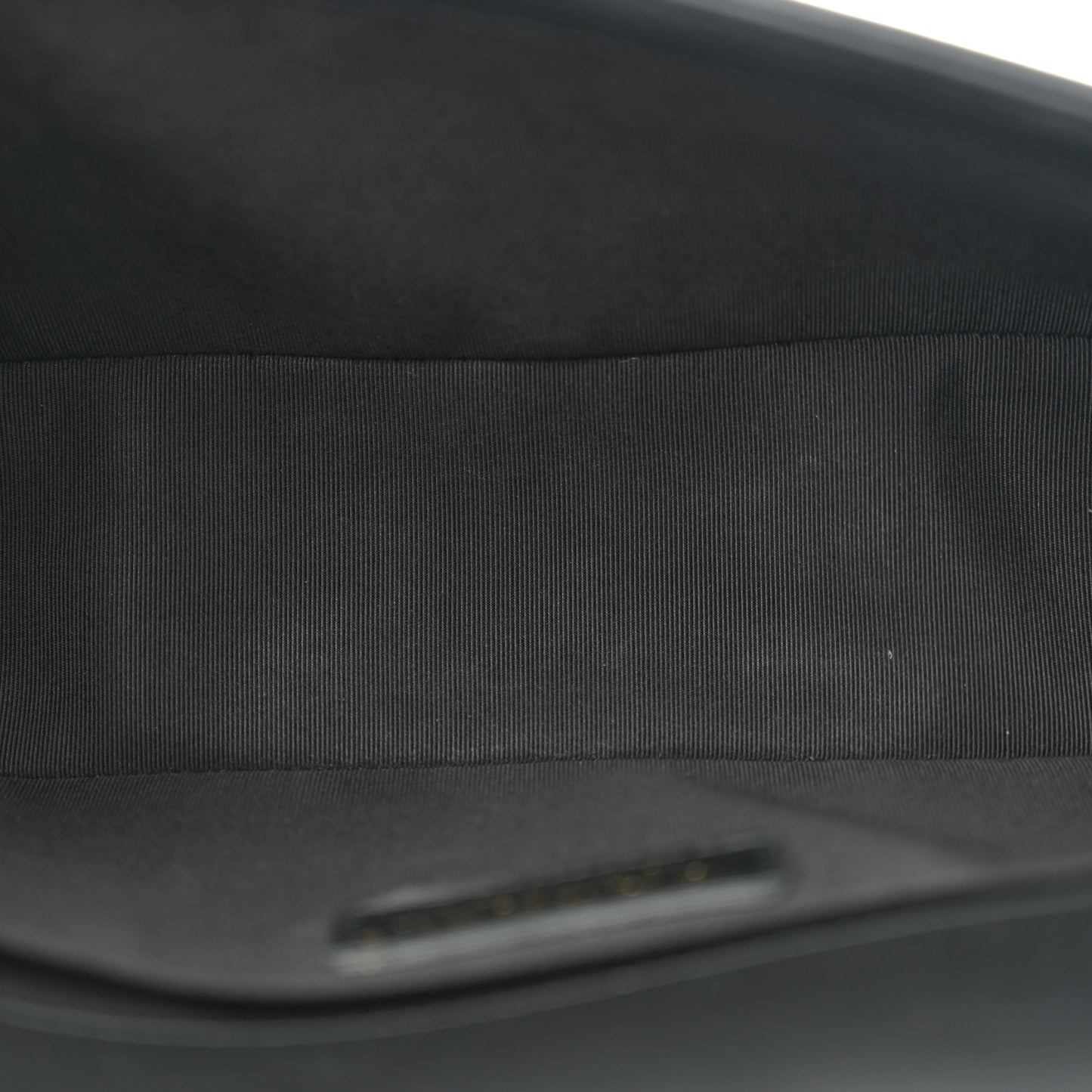 Lambskin Quilted Medium Boy Flap Black