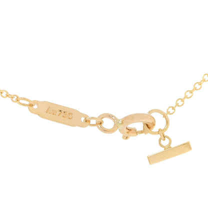 Tiffany 18K Yellow Gold Small T Smile Pendant Necklace 5 of 6