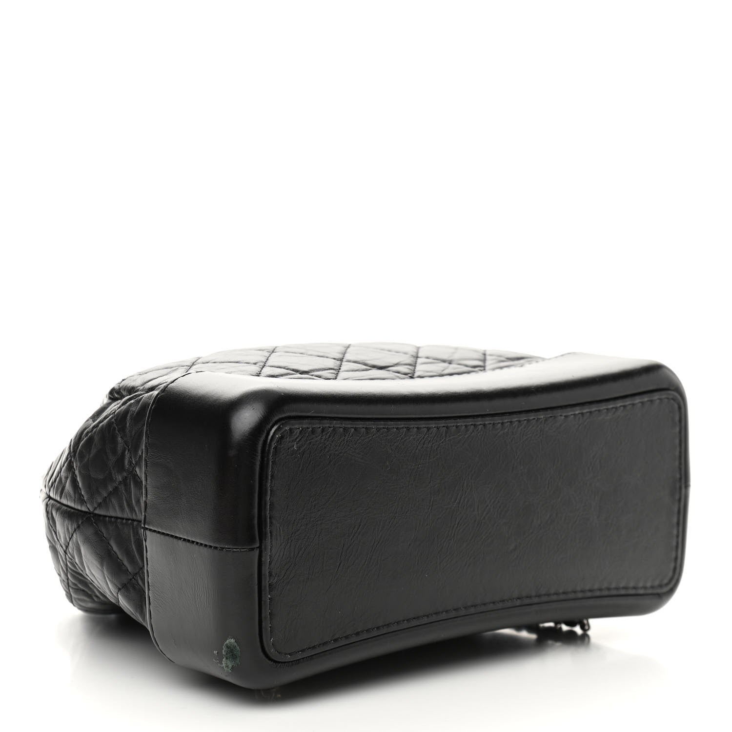 Chanel Aged Calfskin Quilted Gabrielle Backpack Black 4 of 15