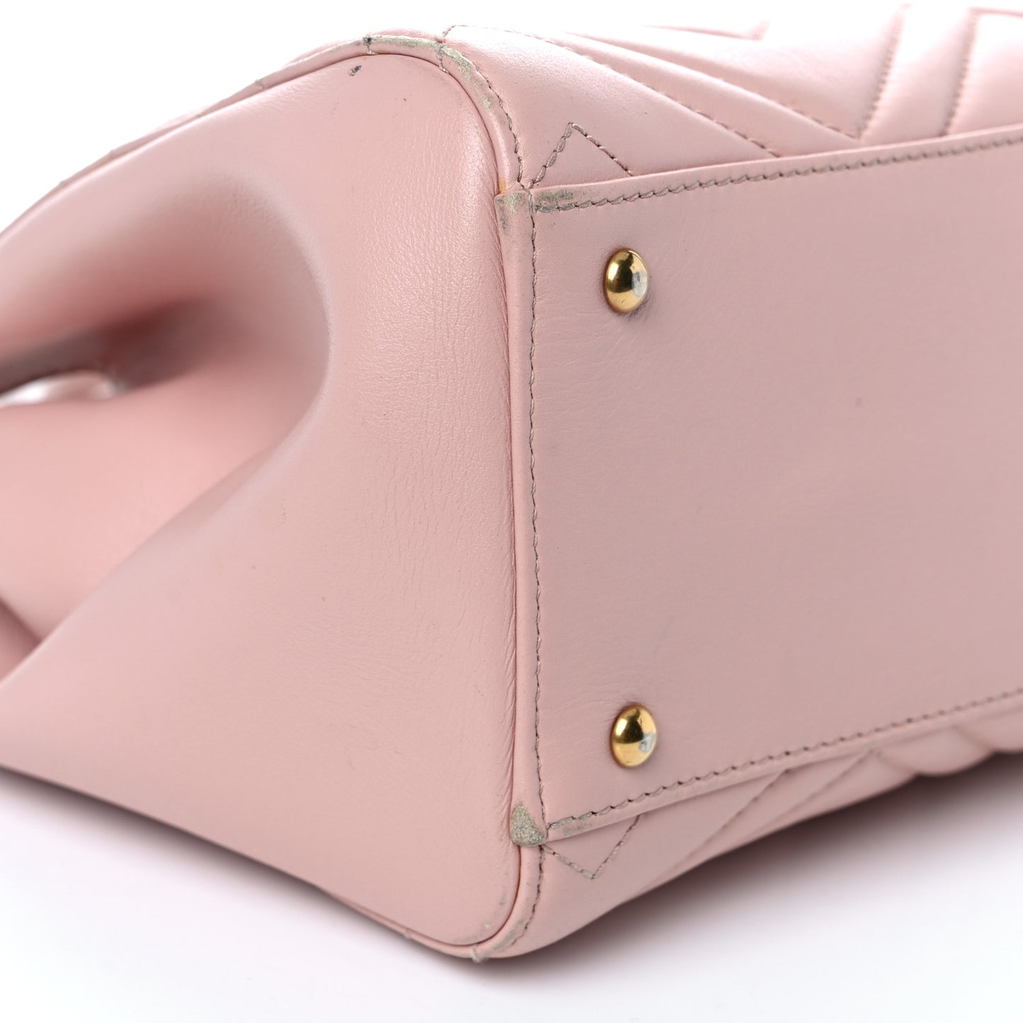 Calfskin Matelasse Small GG Marmont Tote Perfect Pink