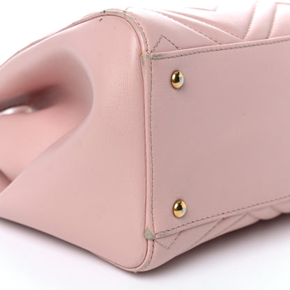 Gucci Calfskin Matelasse Small GG Marmont Tote Perfect Pink 7 of 16