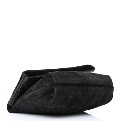 Louis Vuitton Suede Monogram Motard Afterdark Clutch Black 3 of 4
