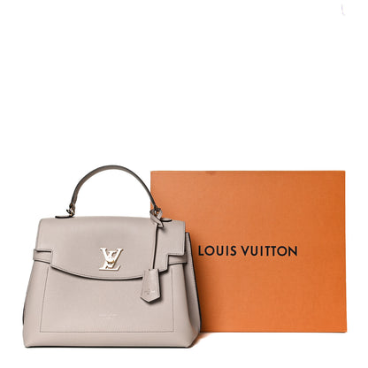 Louis Vuitton Soft Calfskin Lockme Ever MM Greige 11 of 11