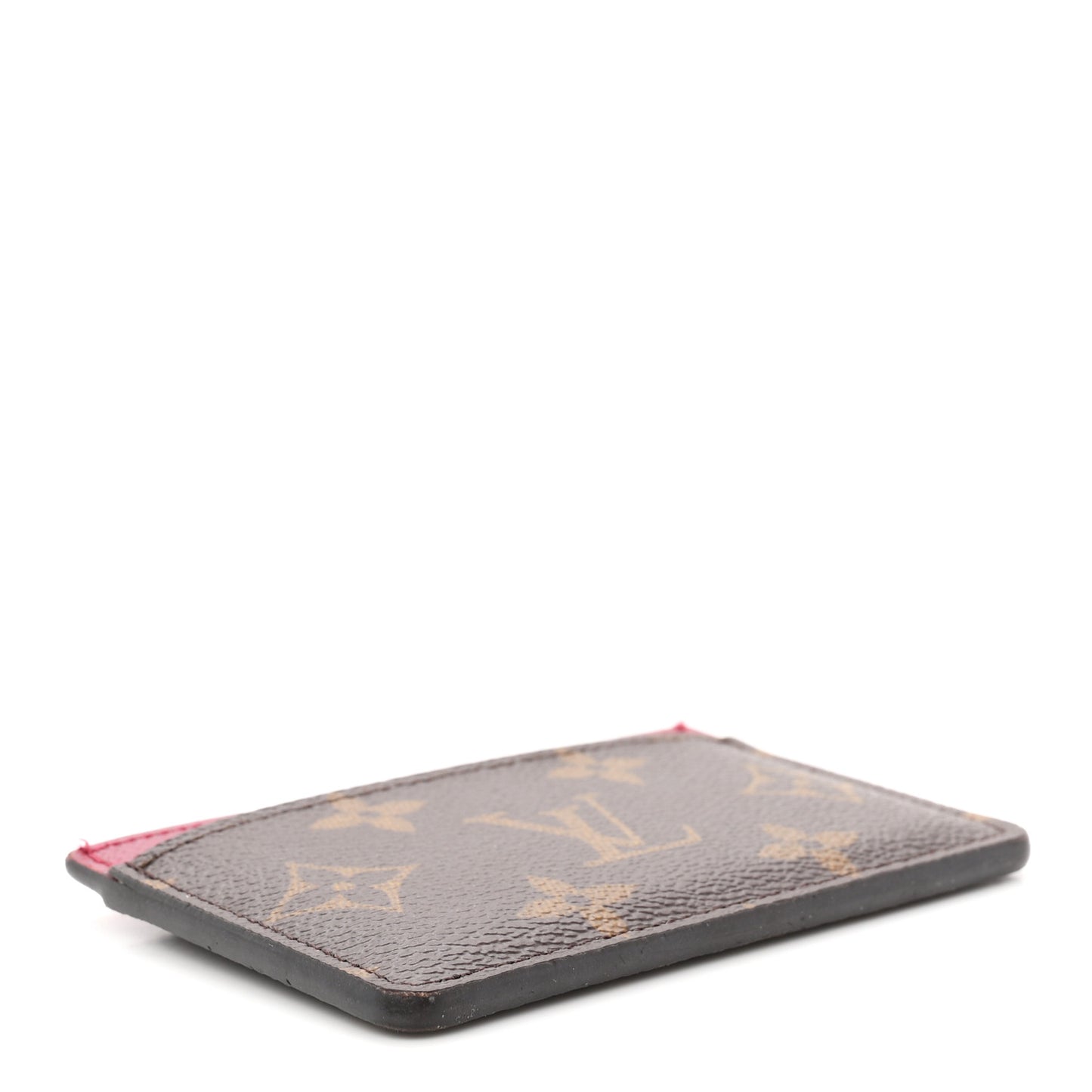 Monogram Card Holder Fuchsia Fuchsia
