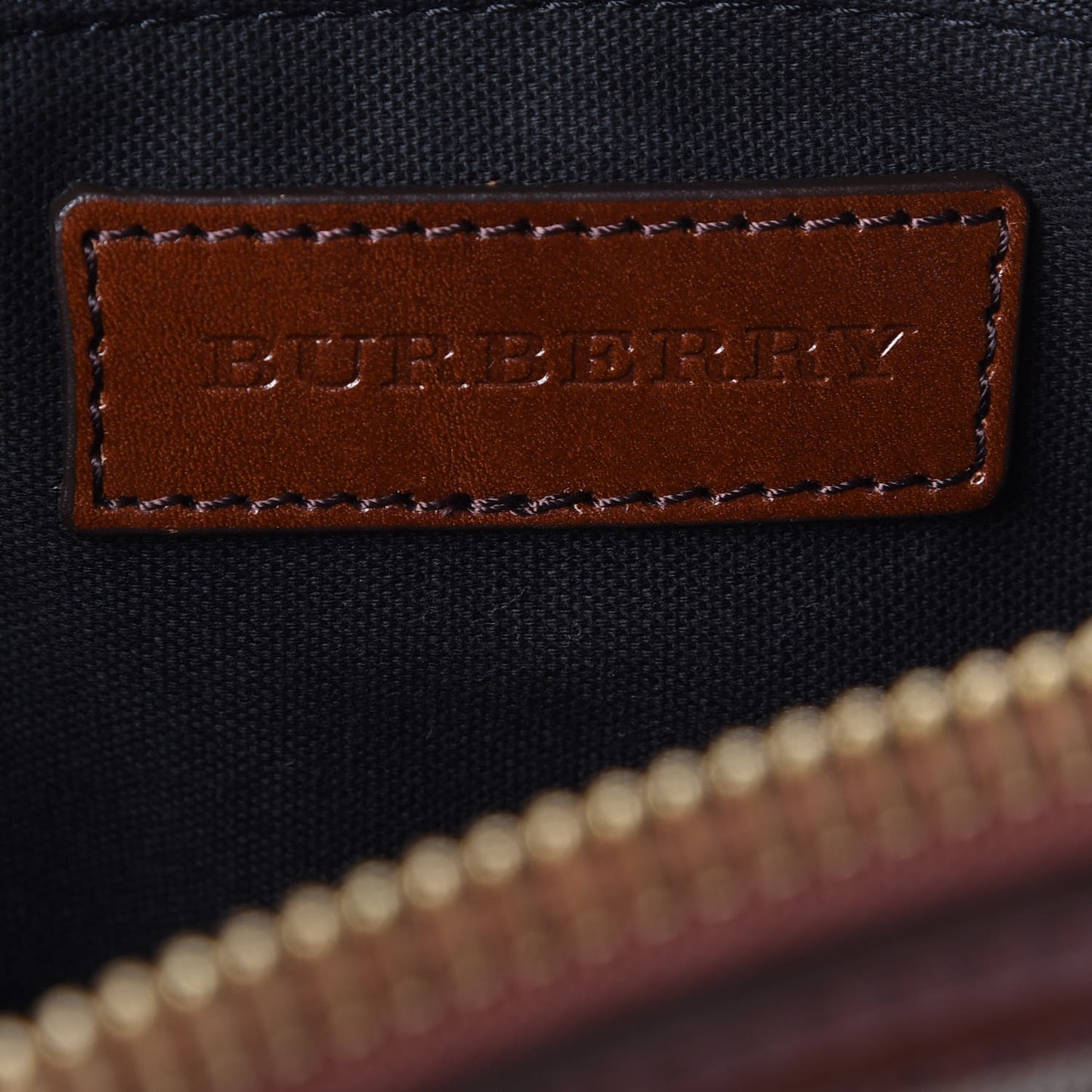 House Check Small Gladstone Dark Tan