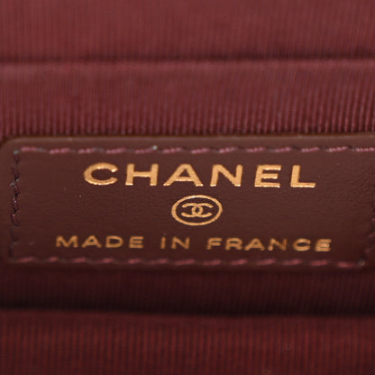 Chanel Caviar Quilted Mini Wallet On Chain WOC Black 6 of 11